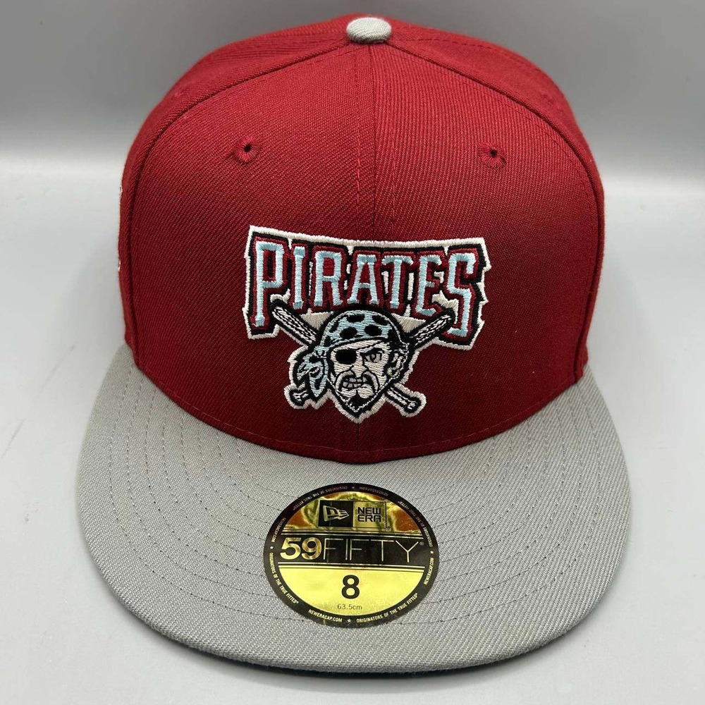 Pittsburgh Pirates MLB Hat Men 8 Red All Star Game 59Fifty New Era Fitted Cap